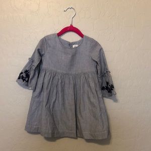 Toddler summer dress embroidery